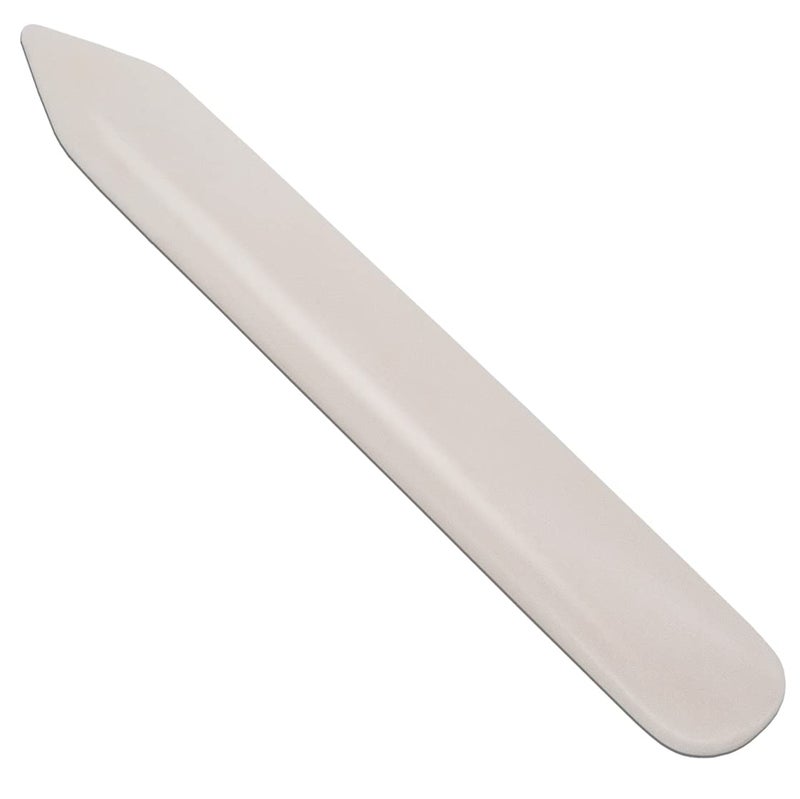 DEEDYGO Genuine Bone Folder Tool â€“ Scoring, Creasing, Folding & Burnishing for Paper, Card & Leather Crafts, Perfect for Origami, Scrapbooking, Bookbinding & Crafting | 100% Cattle Bone - Image 1
